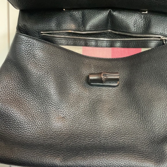 Gucci Bamboo top handle bag leather -large - Picture 10 of 11
